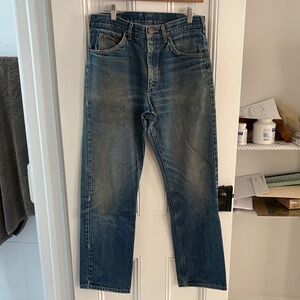 Lee Men's Straight Fit Blue Jeans